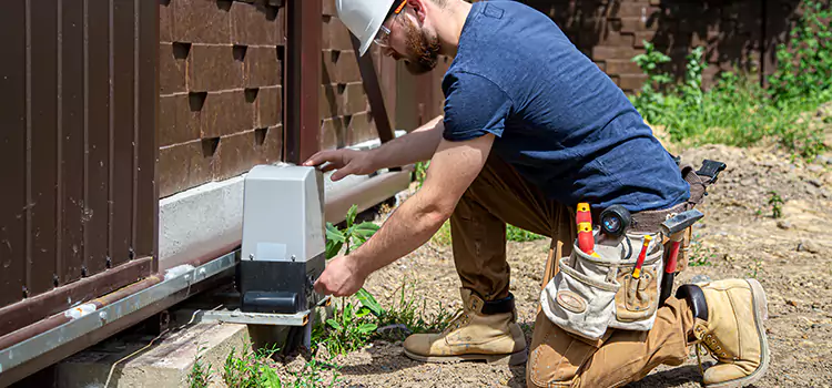 Electric Driveway Gate Installation Fall River