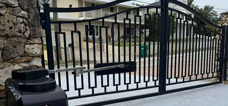 Swing Gate Opener with Keypad Fall River